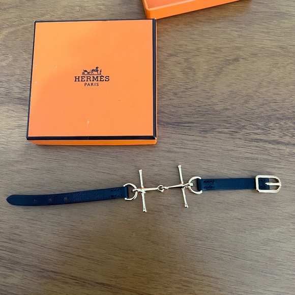Hermes Leather Bracelet - Picture 1 of 9